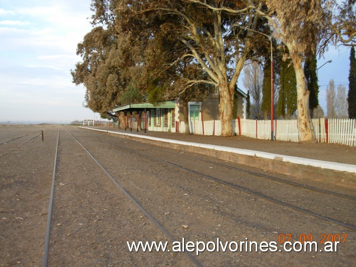 Foto: Estación Senillosa - Senillosa (Neuquén), Argentina