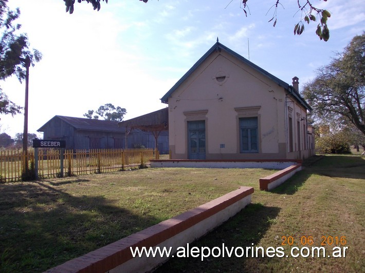 Foto: Estación Seeber - Seeber (Córdoba), Argentina