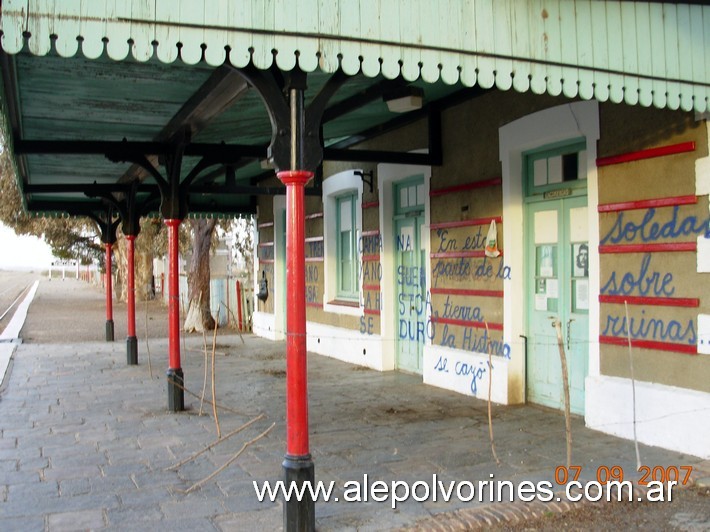 Foto: Estación Senillosa - Senillosa (Neuquén), Argentina