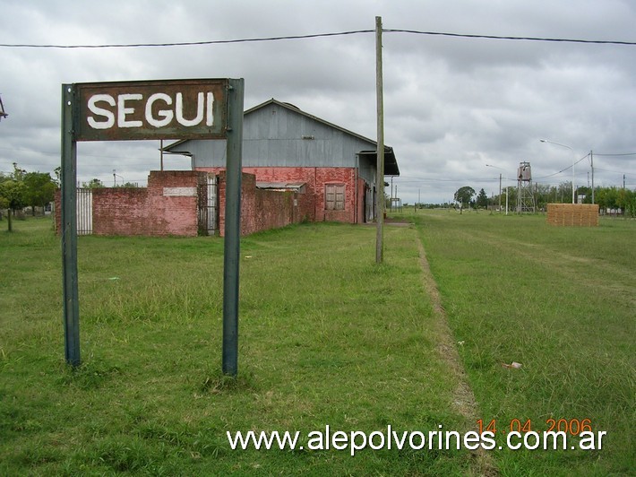 Foto: Estación Seguí - Seguí (Entre Ríos), Argentina