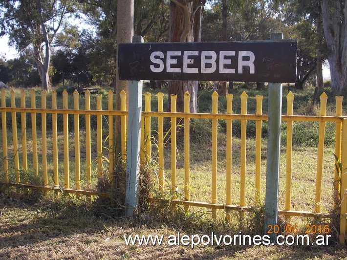 Foto: Estación Seeber - Seeber (Córdoba), Argentina