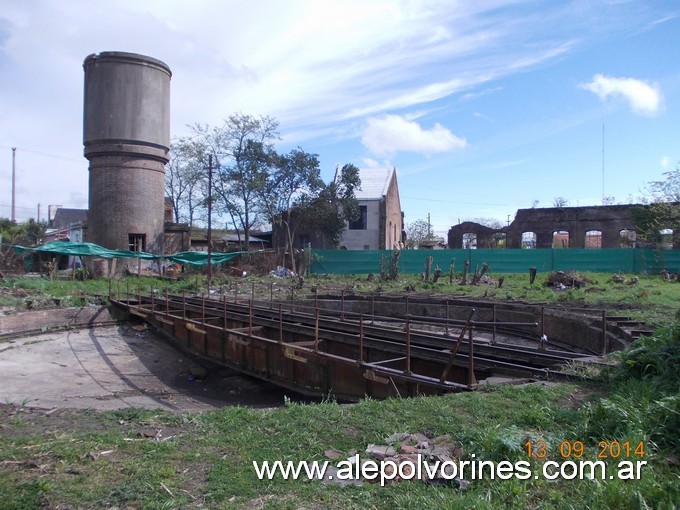 Foto: Estación Mercedes CGBA - Mesa Giratoria - Mercedes (Buenos Aires), Argentina