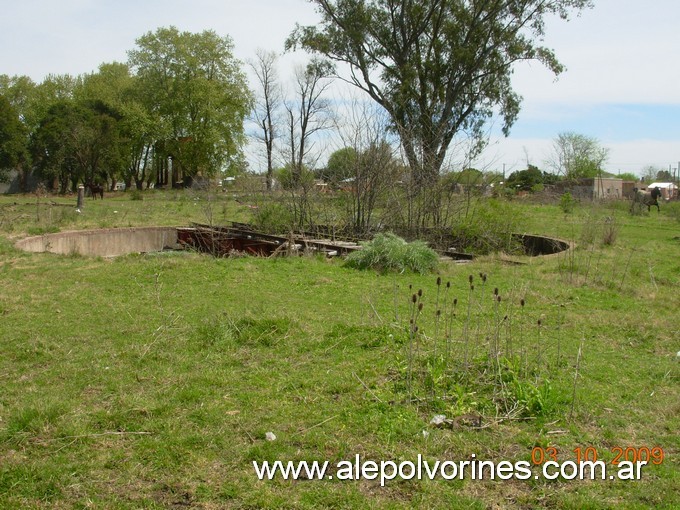 Foto: Estación Mercedes FCBAP - Mesa Giratoria - Mercedes (Buenos Aires), Argentina