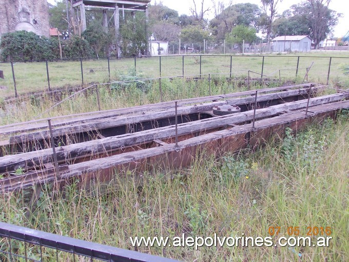 Foto: Estación Mercedes - Corrientes - Mesa Giratoria - Mercedes (Corrientes), Argentina