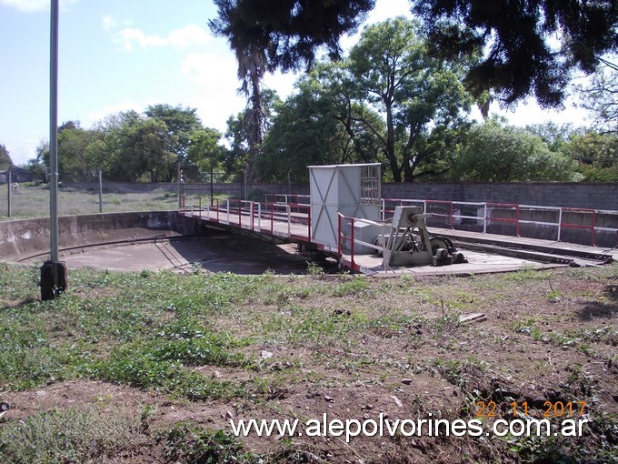 Foto: Estación Metan - Mesa Giratoria - Metan (Salta), Argentina