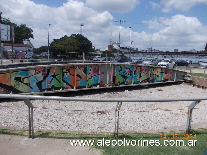 Foto: Estación Merlo - Mesa Giratoria - Merlo (Buenos Aires), Argentina