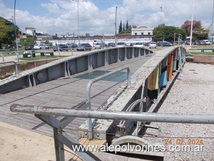 Foto: Estación Merlo - Mesa Giratoria - Merlo (Buenos Aires), Argentina