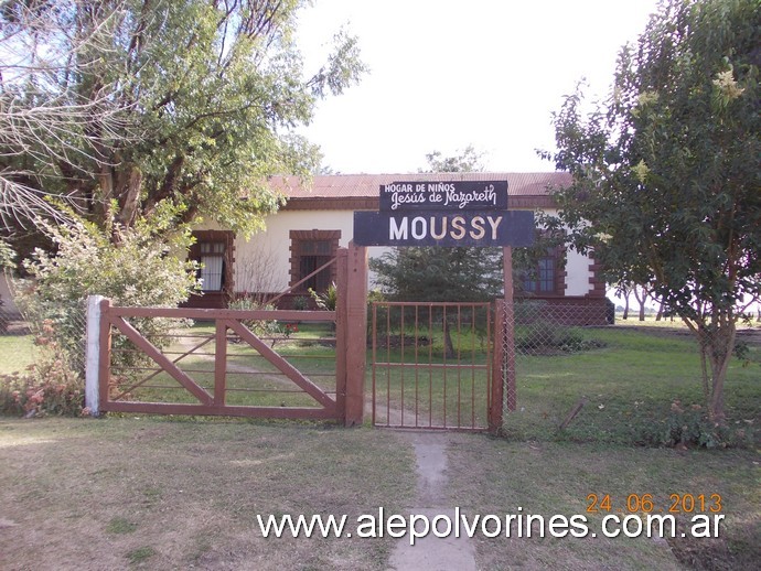 Foto: Estación Moussy - Moussy (Santa Fe), Argentina