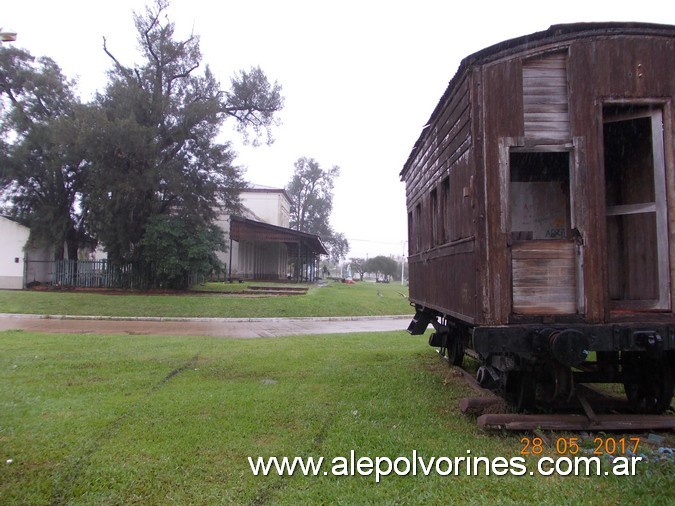 Foto: Estación Monte Caseros. FC Argentino del Este - Monte Caseros (Corrientes), Argentina