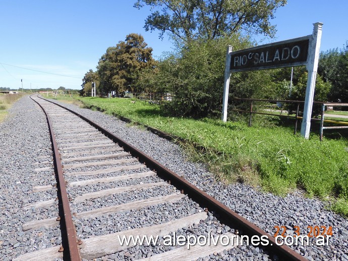 Foto: Apeadero Rio Salado FCS - Barrio Rio Salado (Buenos Aires), Argentina