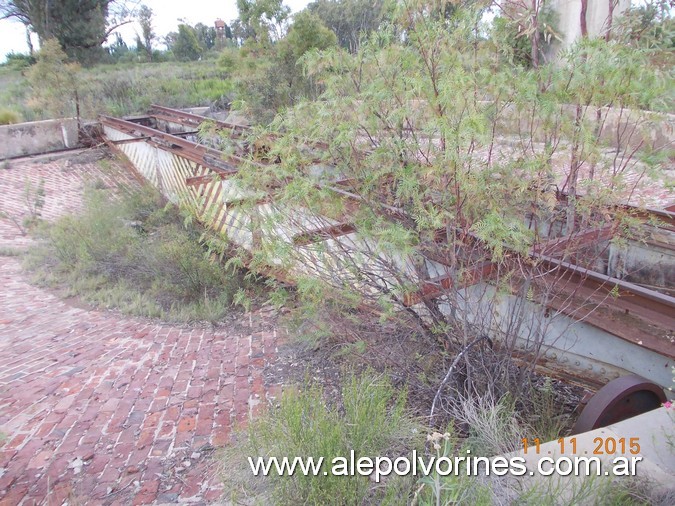 Foto: Estación Monte Coman - Mesa Giratoria - Monte Coman (Mendoza), Argentina