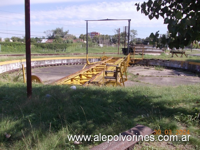 Foto: Estación Haedo - Mesa Giratoria - Haedo (Buenos Aires), Argentina