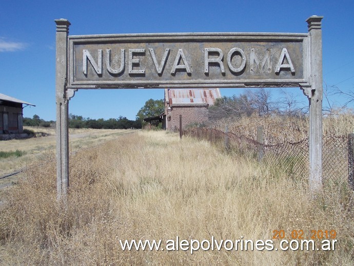 Foto: Estación Nueva Roma - Nueva Roma (Buenos Aires), Argentina