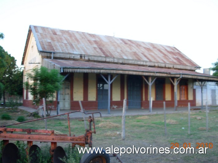 Foto: Estación Obispo Trejo FCAdN - Obispo Trejo (Córdoba), Argentina