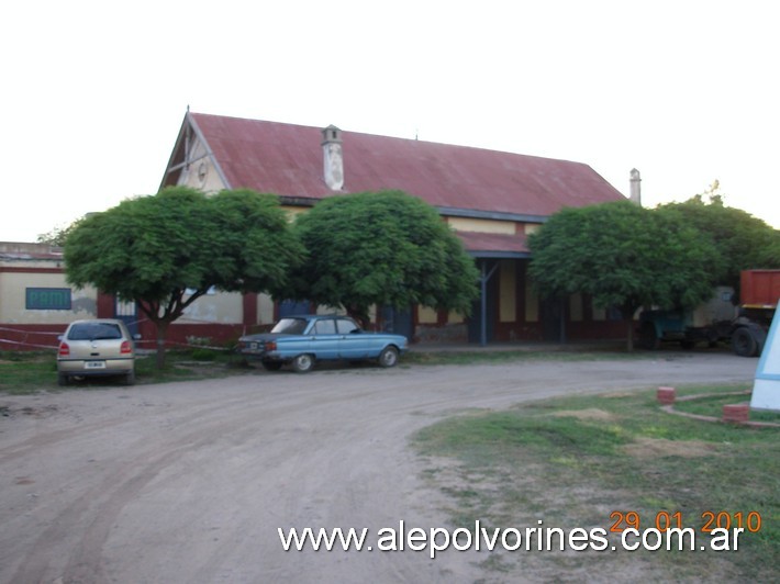 Foto: Estación Obispo Trejo FCAdN - Obispo Trejo (Córdoba), Argentina