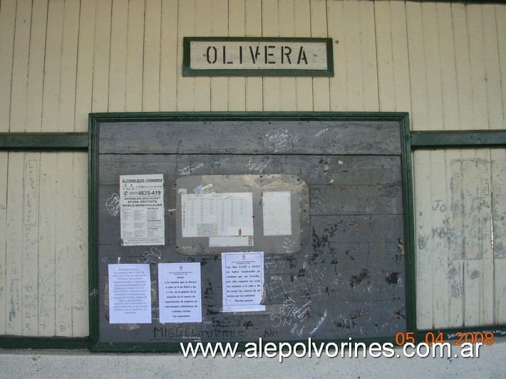 Foto: Estación Olivera - Olivera (Buenos Aires), Argentina