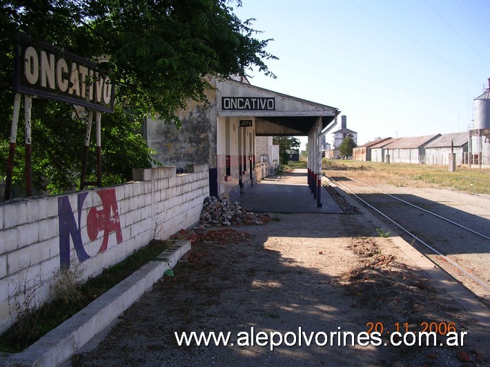 Foto: Estación Oncativo - Oncativo (Córdoba), Argentina