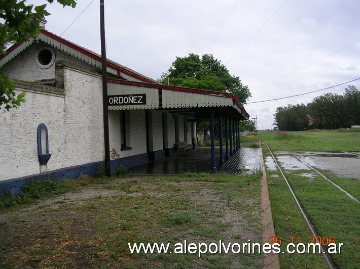 Foto: Estación Ordoñez - Ordoñez (Córdoba), Argentina