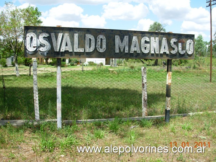 Foto: Estación Osvaldo Magnasco - Osvaldo Magnasco (Entre Ríos), Argentina