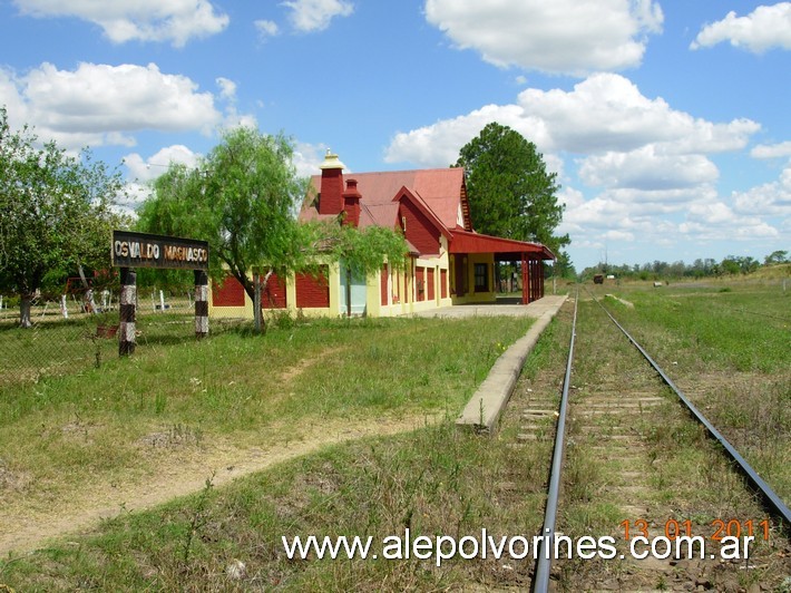 Foto: Estación Osvaldo Magnasco - Osvaldo Magnasco (Entre Ríos), Argentina