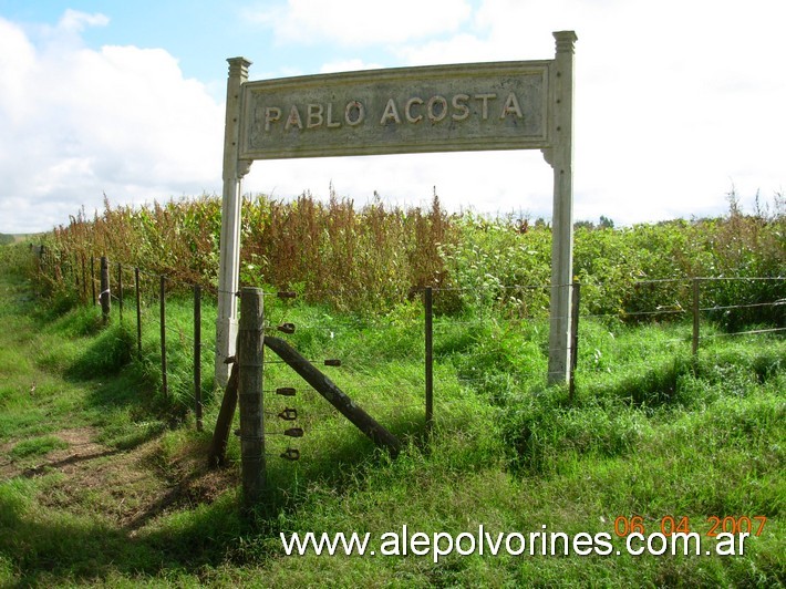 Foto: Estación Pablo Acosta - Pablo Acosta (Buenos Aires), Argentina