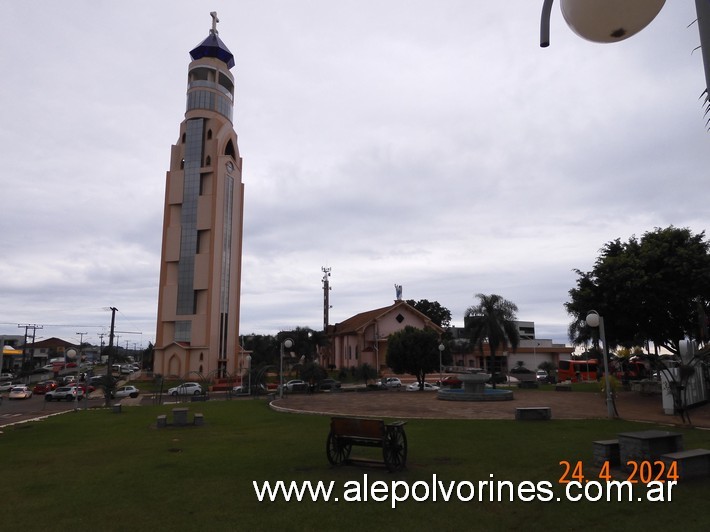 Foto: Ametista do Sul BR - Torre Iglesia San Gabriel - Ametista do Sul (Rio Grande do Sul), Brasil