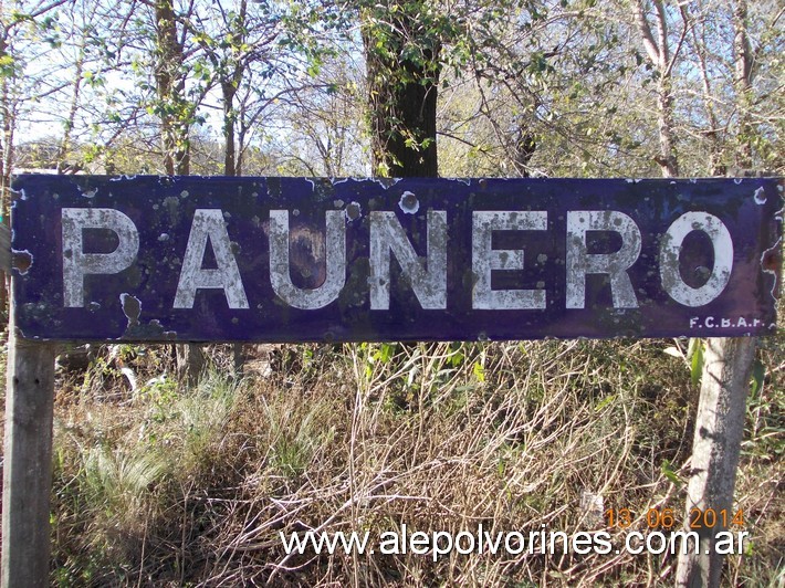 Foto: Estación Paunero - General Paunero (Córdoba), Argentina