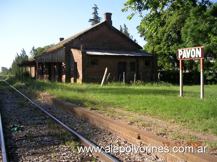 Foto: Estación Pavon - Pavon (Santa Fe), Argentina