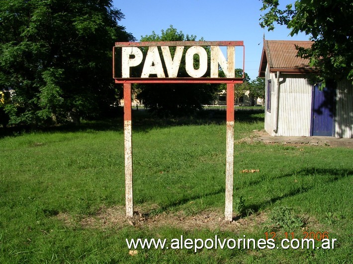 Foto: Estación Pavon - Pavon (Santa Fe), Argentina