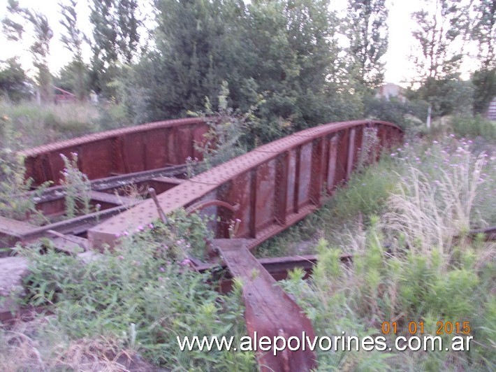 Foto: Estación Pehuajó FCO - Mesa Giratoria - Pehuajo (Buenos Aires), Argentina