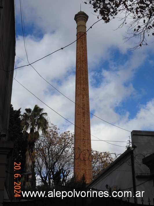 Foto: Floresta - Chimenea Ventilación Cloaca Máxima - Floresta (Buenos Aires), Argentina