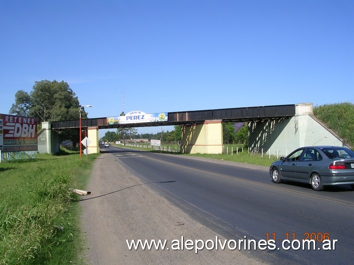 Foto: Estación Pérez - Perez (Santa Fe), Argentina