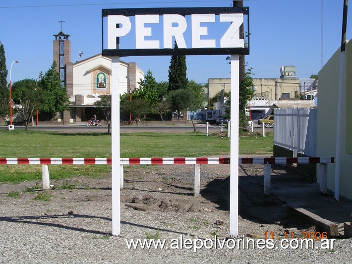 Foto: Estación Pérez - Perez (Santa Fe), Argentina