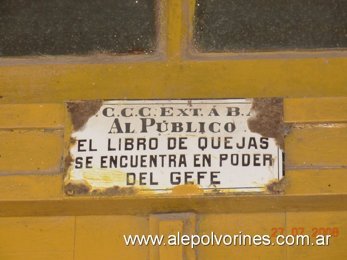 Foto: Estación Pérez Millán - Perez Millan (Buenos Aires), Argentina