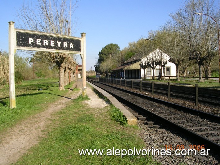 Foto: Estación Pereyra - Villa Elisa (Buenos Aires), Argentina