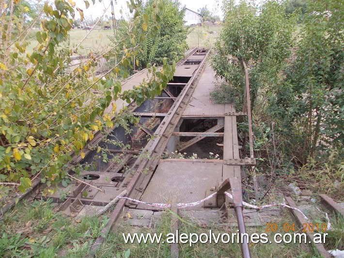 Foto: Estación Pergamino CGBA - Mesa Giratoria - Pergamino (Buenos Aires), Argentina