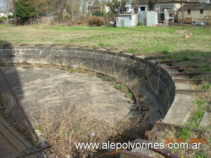 Foto: Estación Pergamino CGBA - Mesa Giratoria - Pergamino (Buenos Aires), Argentina