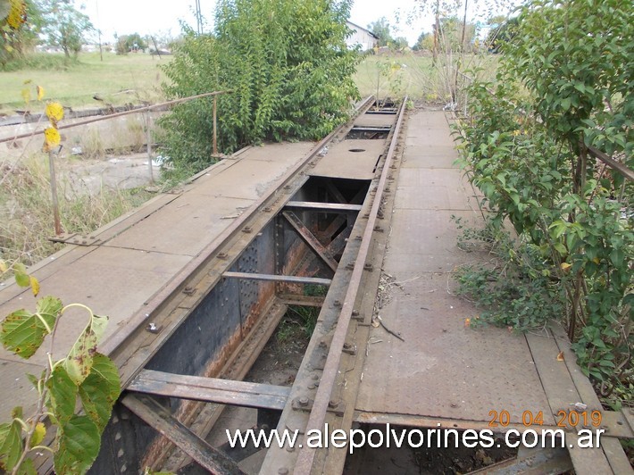 Foto: Estación Pergamino CGBA - Mesa Giratoria - Pergamino (Buenos Aires), Argentina