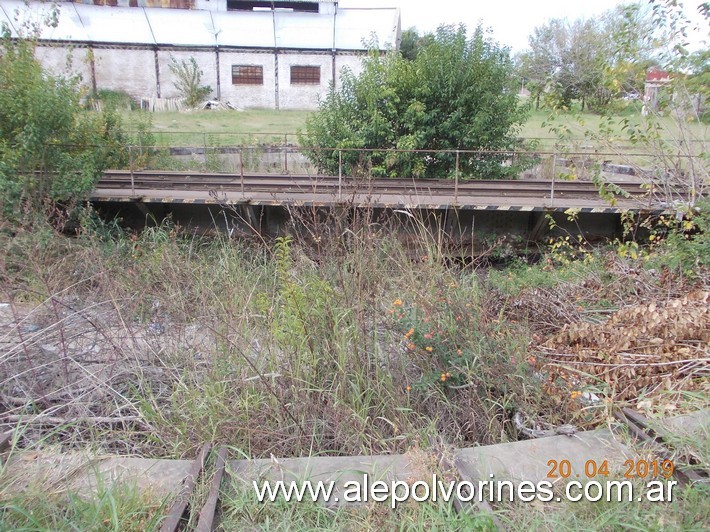 Foto: Estación Pergamino CGBA - Mesa Giratoria - Pergamino (Buenos Aires), Argentina