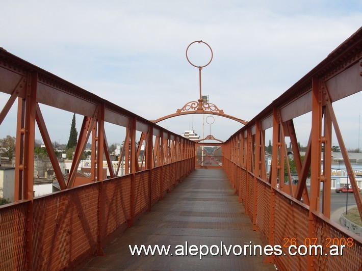 Foto: Estación Pergamino FCCA - Puente Peatonal - Pergamino (Buenos Aires), Argentina