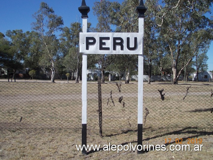 Foto: Estación Perú - La Pampa - Perú (La Pampa), Argentina