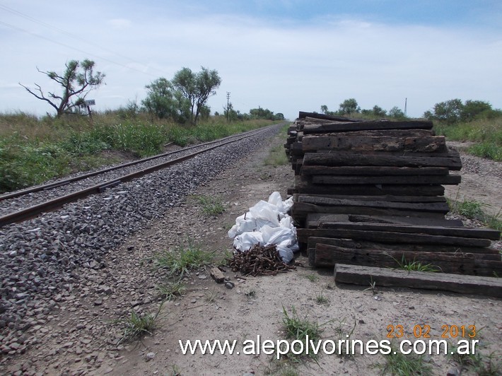 Foto: Estación Petronila - Renovación de vías - Petronila (Santa Fe), Argentina