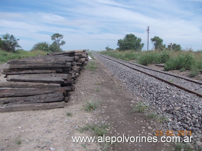 Foto: Estación Petronila - Renovación de vías - Petronila (Santa Fe), Argentina