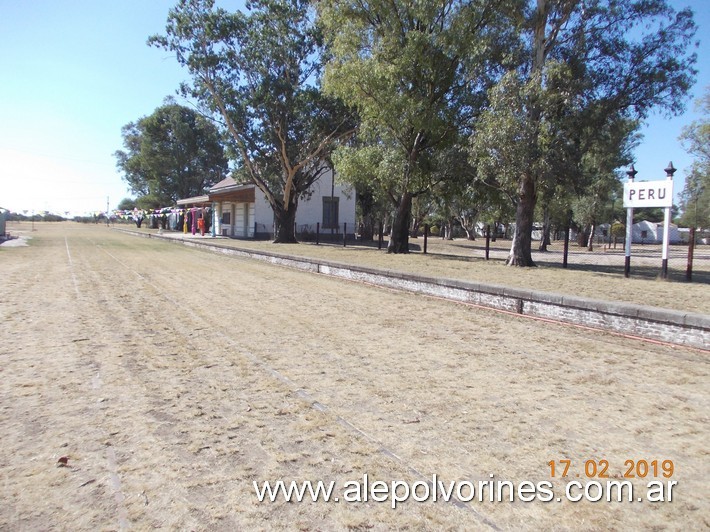 Foto: Estación Perú - La Pampa - Perú (La Pampa), Argentina