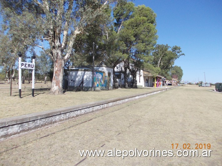 Foto: Estación Perú - La Pampa - Perú (La Pampa), Argentina