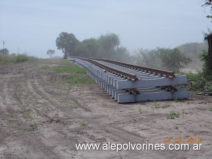 Foto: Estación Petronila - Renovación de vías - Petronila (Santa Fe), Argentina