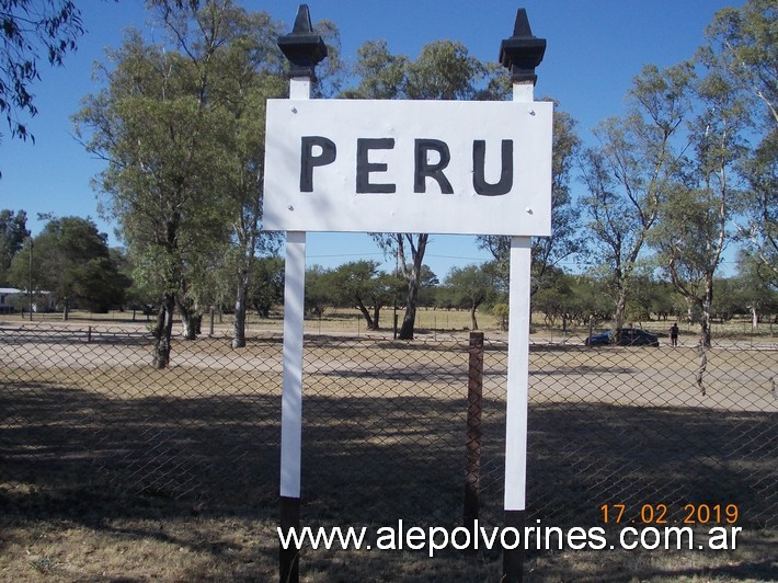 Foto: Estación Perú - La Pampa - Perú (La Pampa), Argentina