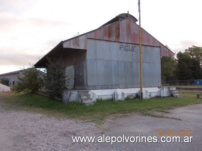 Foto: Estación Pigüe - Pigue (Buenos Aires), Argentina