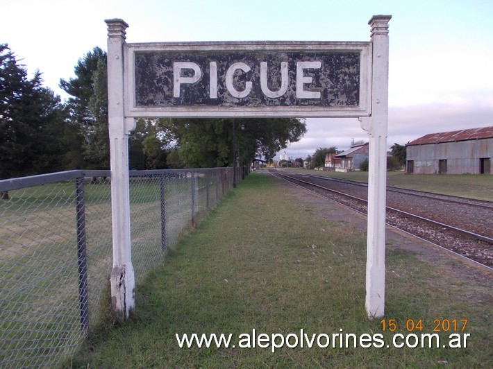 Foto: Estación Pigüe - Pigue (Buenos Aires), Argentina