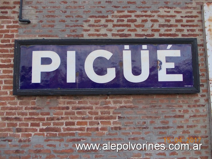 Foto: Estación Pigüe - Pigue (Buenos Aires), Argentina